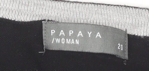 Papaya Women's Black Cardigan Size 20