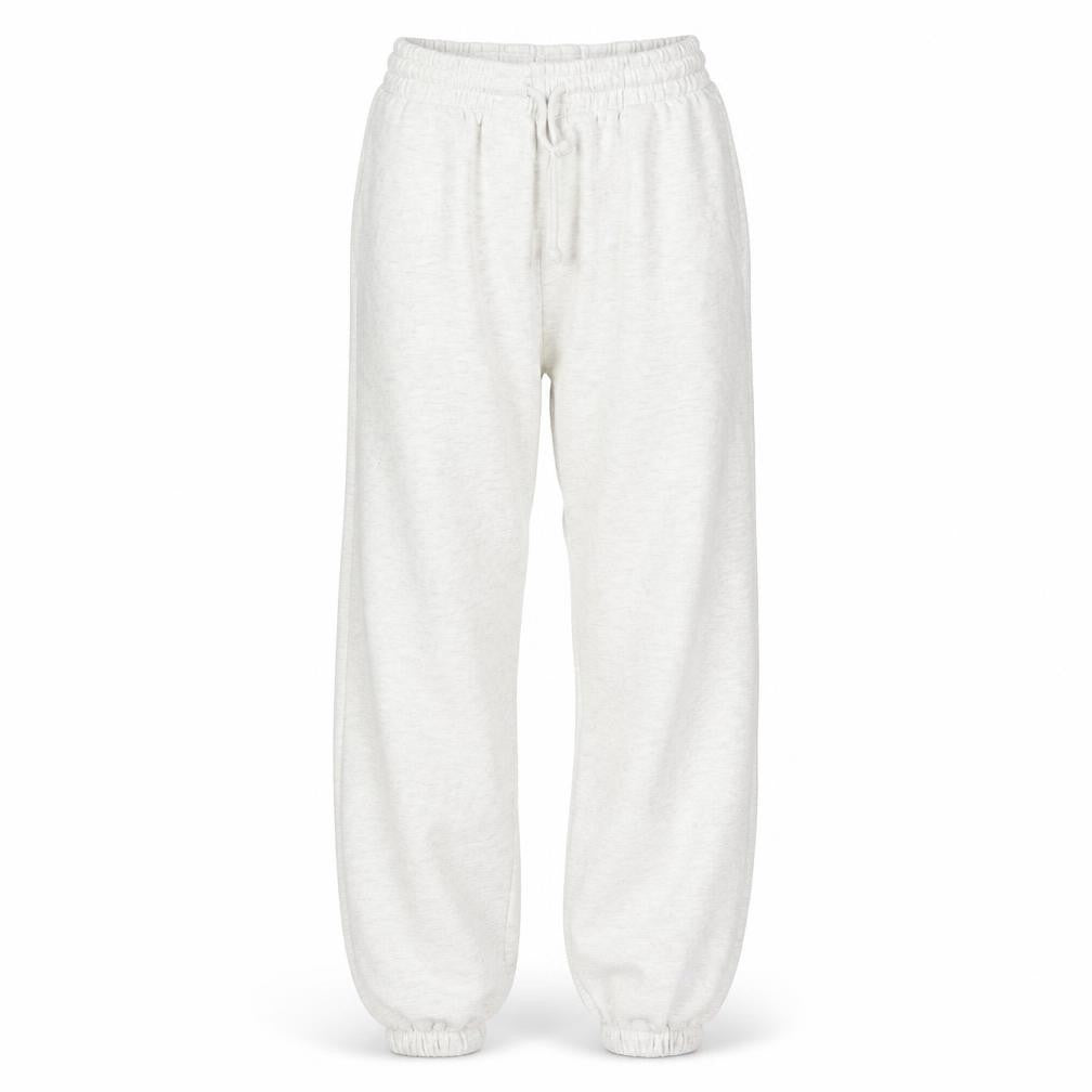 Front view of Zara Women’s Ivory Joggers -, size S, Cotton Blend