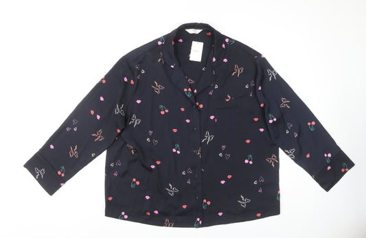 Marks and Spencer Women's Multicoloured Pyjama Top