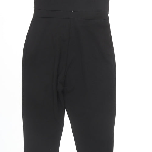 Cameo Rose Women's Black Off the Shoulder Jumpsuit, Size 14