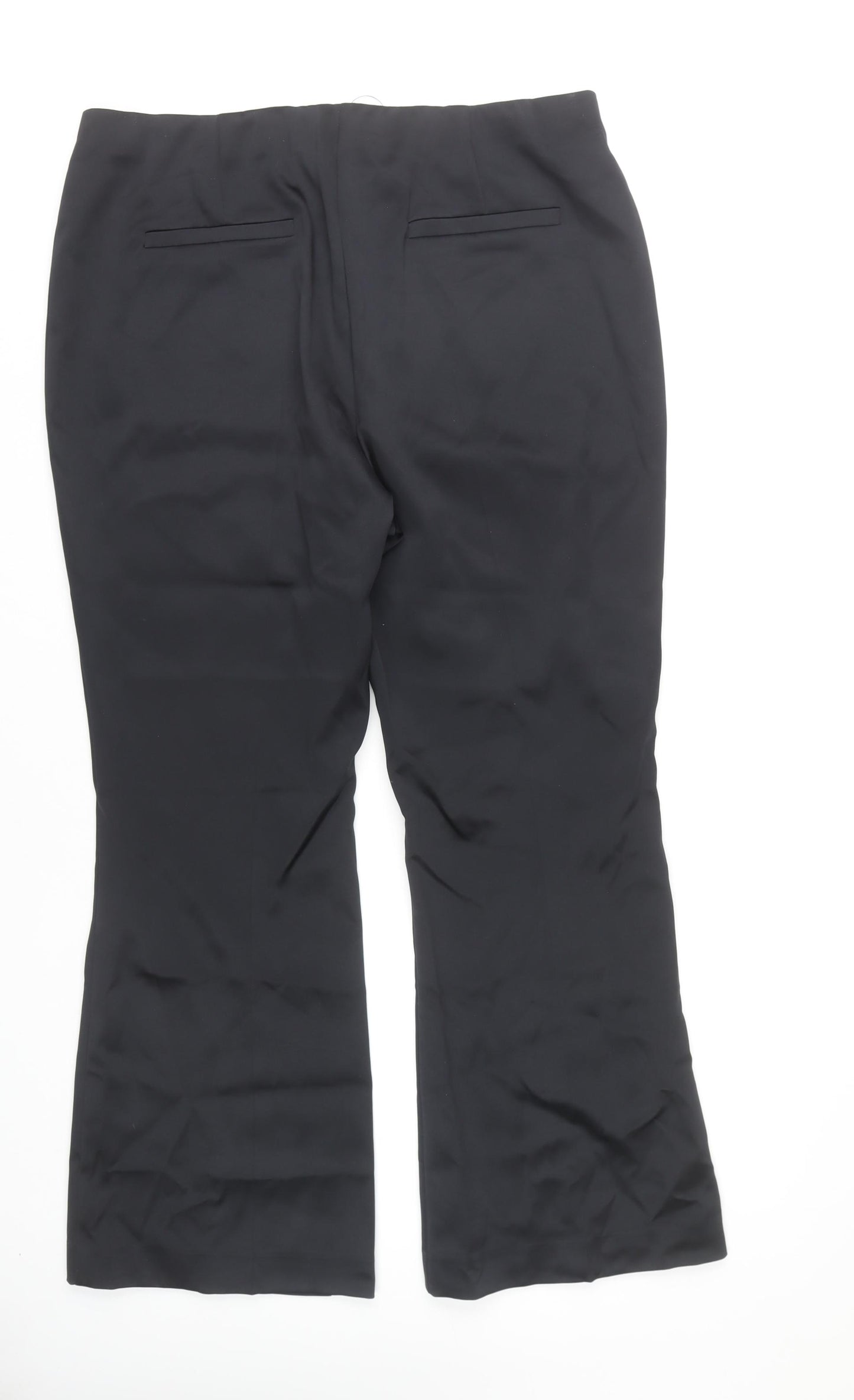 Marks and Spencer Women's Black Trousers, Size 20, Polyester