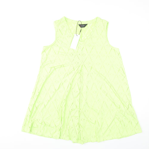Yours Women's Green Sleeveless Top UK 14