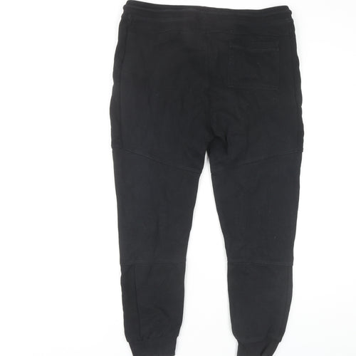 C&A Men's Black Jogger Trousers Size M