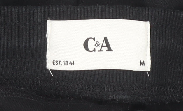 C&A Men's Black Jogger Trousers Size M