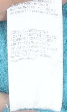 River Island Women's Blue Crew Neck Jumper Size L