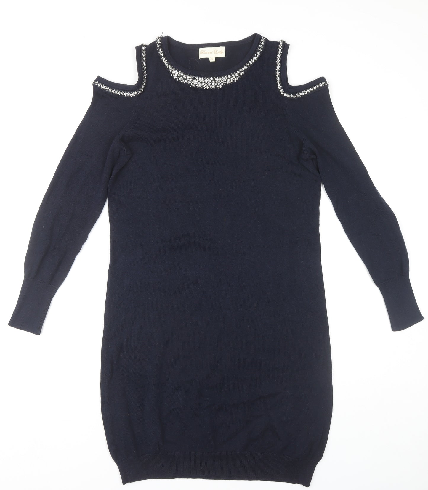 Desert Lily Women's Blue Jumper Dress M