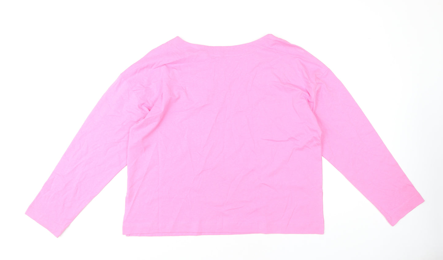 Papaya Women's Pink Long Sleeve Top L