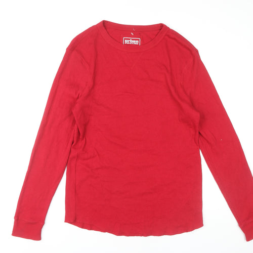 Urban Pipeline Men's Red Long Sleeve T-Shirt L