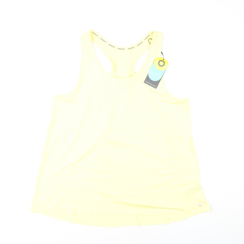 Marks and Spencer Women's Yellow Racerback Tank Top