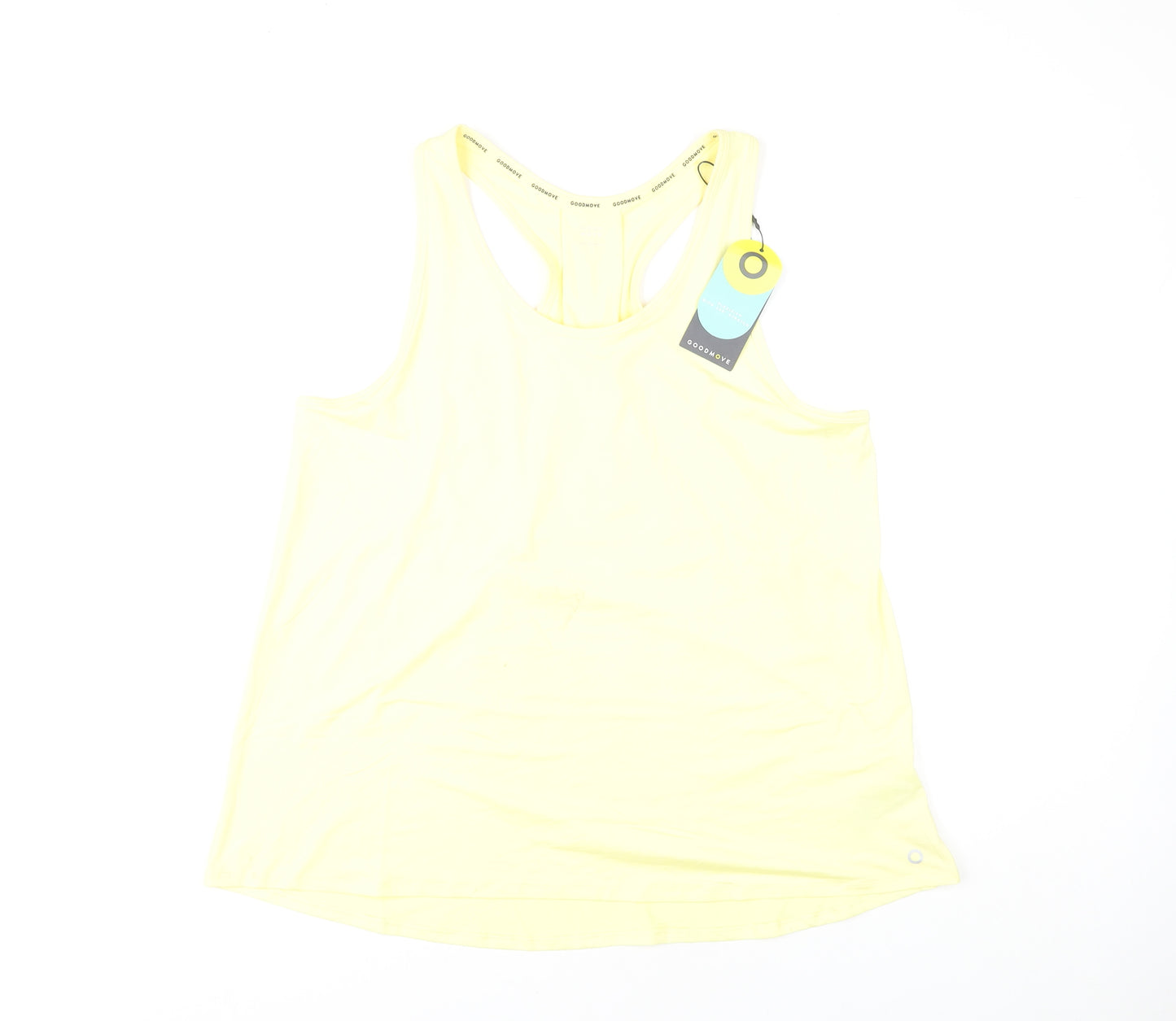 Marks and Spencer Women's Yellow Racerback Tank Top