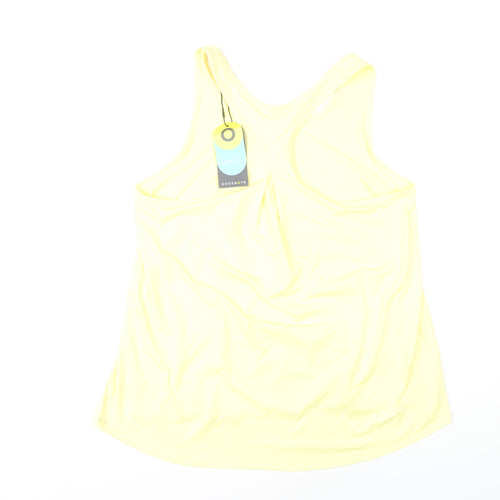 Marks and Spencer Women's Yellow Racerback Tank Top