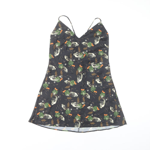 Zara Women's Multicoloured Slip Dress Size 12