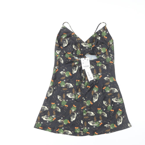 Zara Women's Multicoloured Slip Dress Size 12