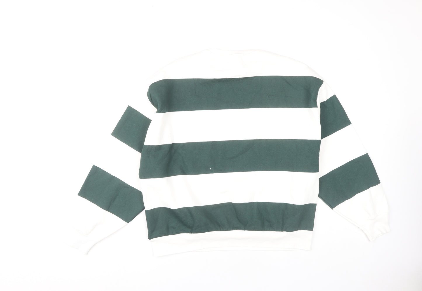Stradivarius Women's Striped Pullover Sweatshirt