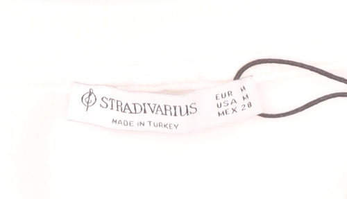 Stradivarius Women's Striped Pullover Sweatshirt