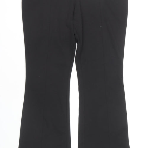 Red Herring Women's Black Flared Trousers Size 12