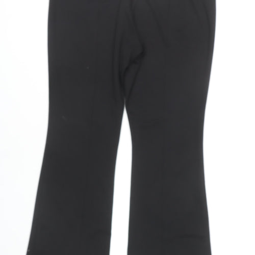 Red Herring Women's Black Flared Trousers Size 12