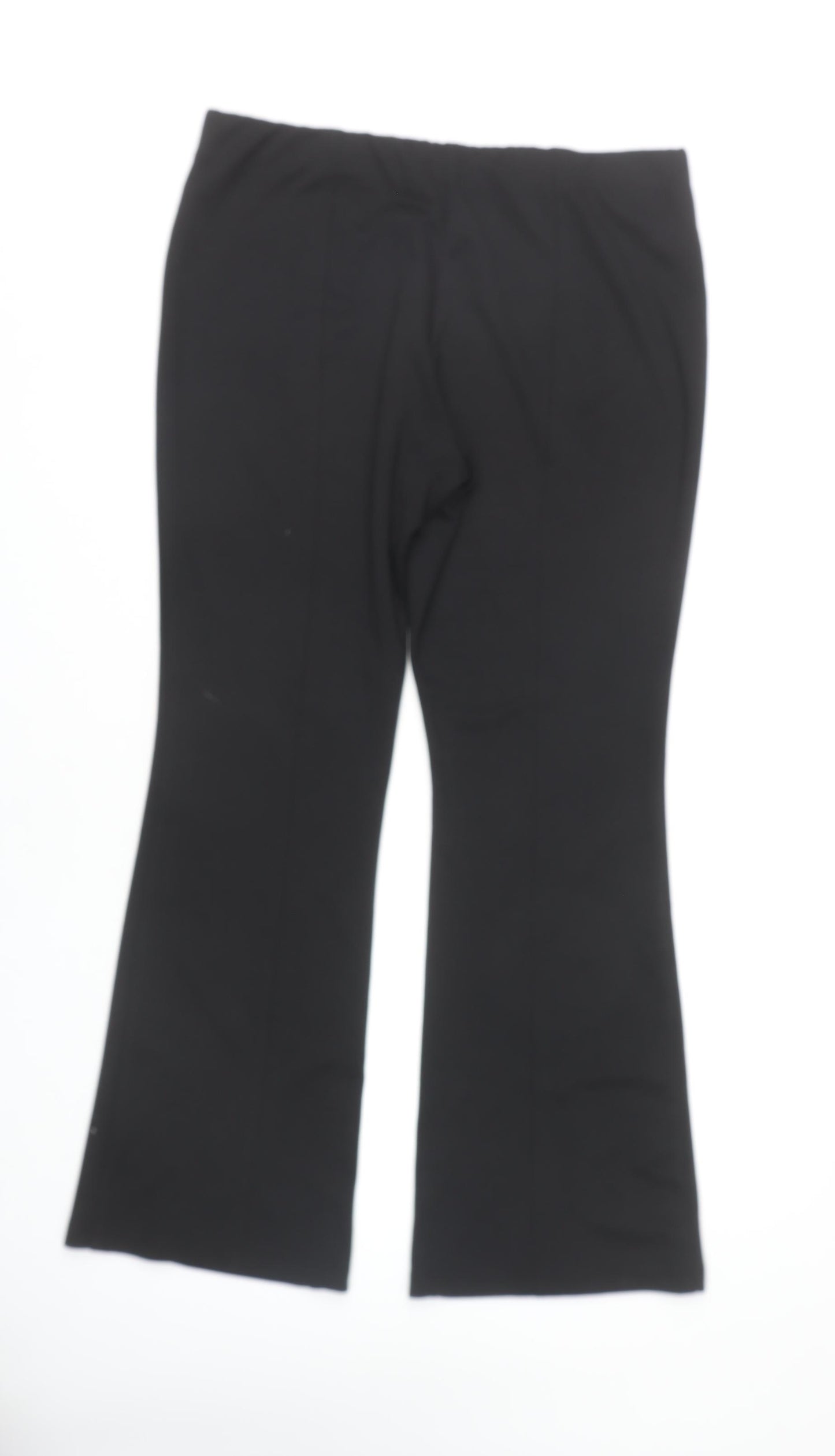 Red Herring Women's Black Flared Trousers Size 12