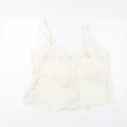 Marks and Spencer Women's Ivory Camisole Top Size 20