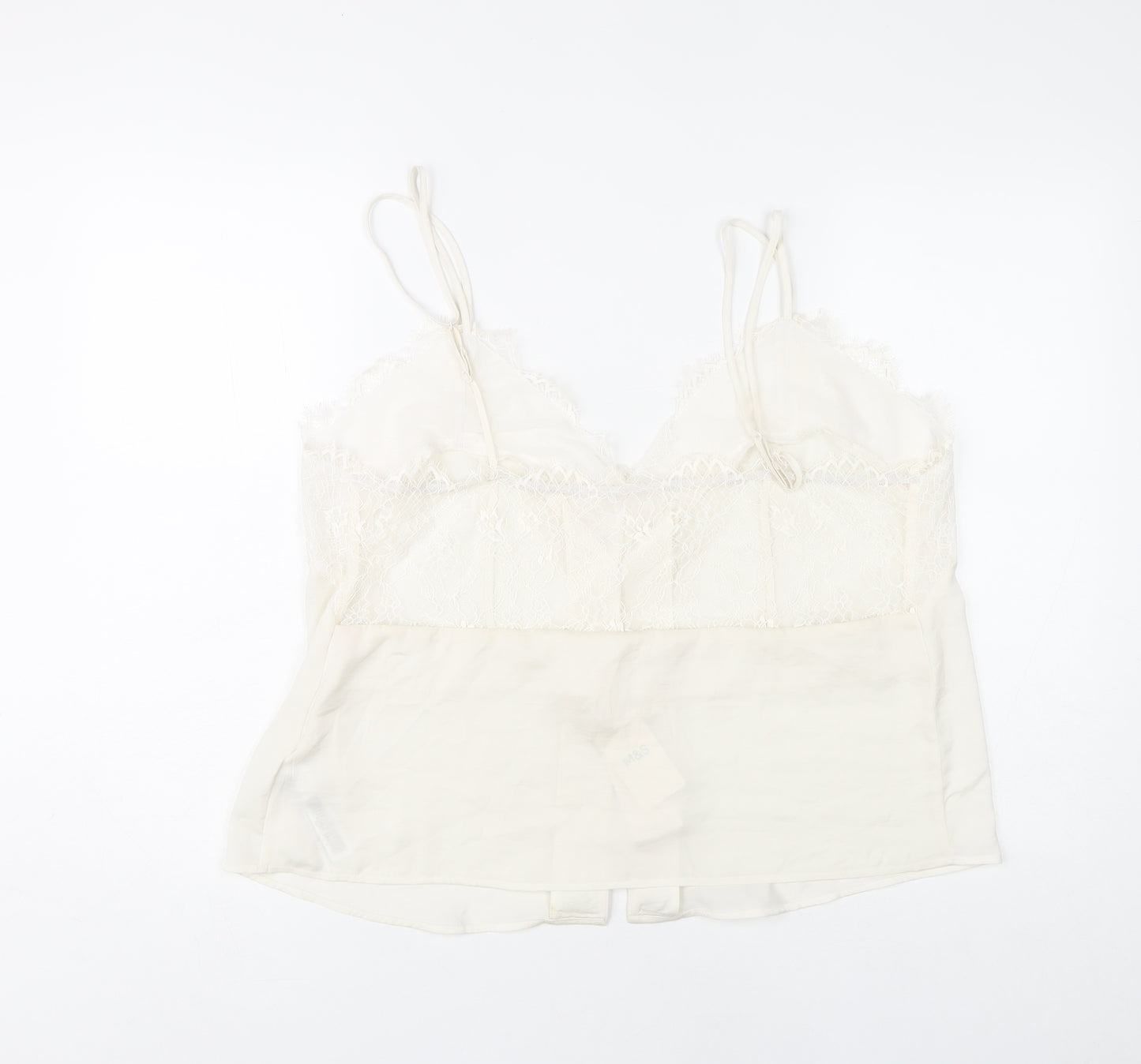 Marks and Spencer Women's Ivory Camisole Top Size 20
