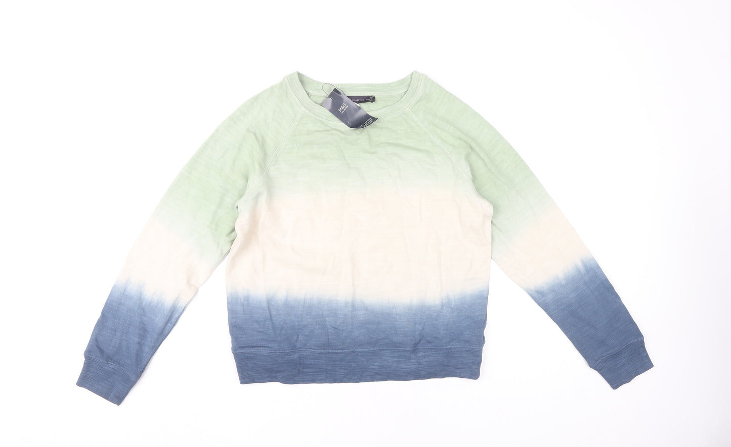 Marks and Spencer Women's Multicoloured Pullover Sweatshirt - Size 10
