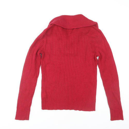 Lauren Ralph Lauren Women's Red Cotton Jumper S