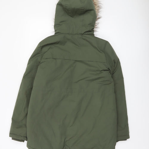 Marks and Spencer Girls Green Parka 13-14 Years