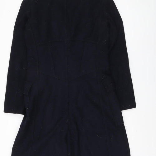 Next Women's Black Long Coat Size 8