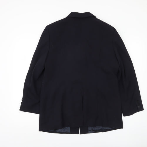 Viyella Women's Black Blazer, Size 14, Classic Design