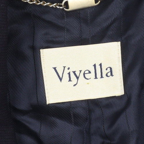 Viyella Women's Black Blazer, Size 14, Classic Design