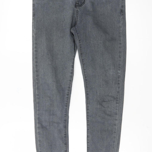 boohooMAN Grey Slim Fit Jeans for Men Size 30