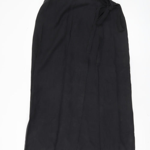 Marks and Spencer Women's Black Wrap Skirt Size 10