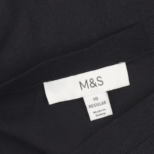 Marks and Spencer Women's Black Wrap Skirt Size 10