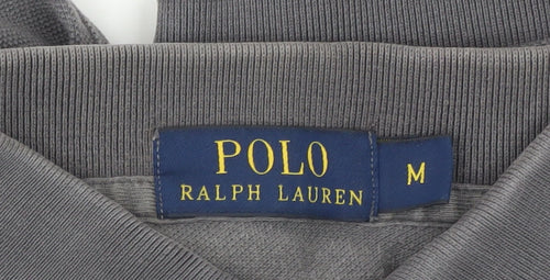 Polo Ralph Lauren Men's Grey Polo Shirt M Short Sleeve