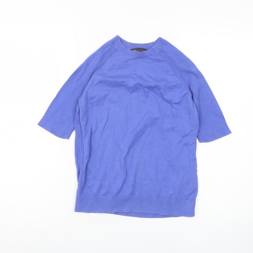 Marks and Spencer Women's Blue Pullover Jumper S