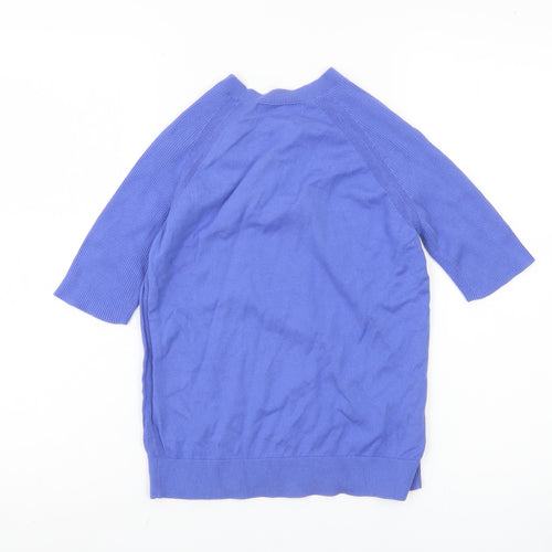 Marks and Spencer Women's Blue Pullover Jumper S