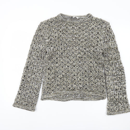 Marks and Spencer Women's Multicoloured Pullover Jumper M