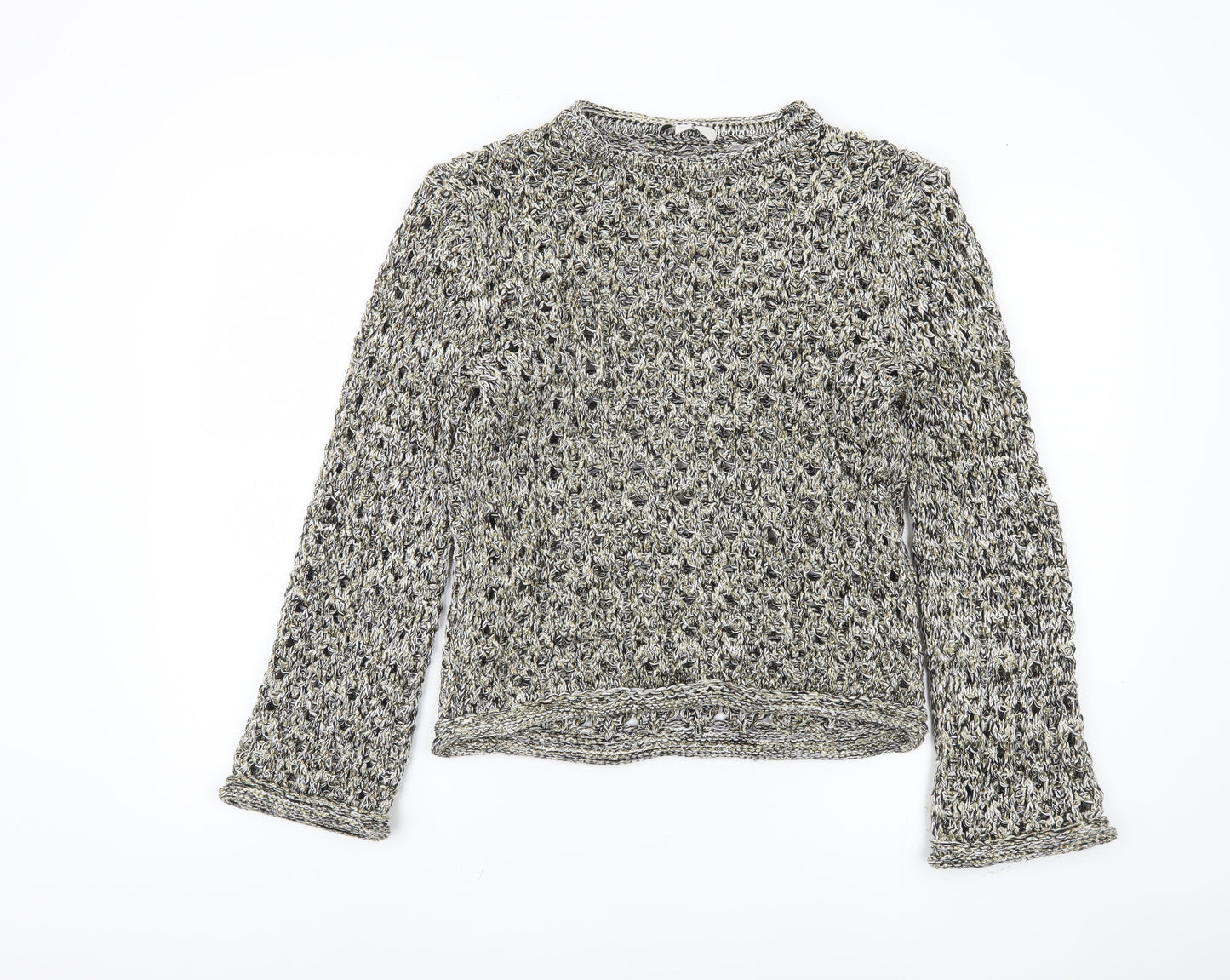 Marks and Spencer Women's Multicoloured Pullover Jumper M