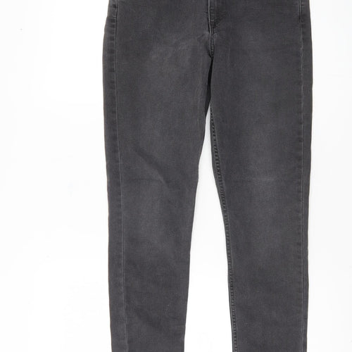 Grey Skinny Ankle Jeans for Men, Size 29