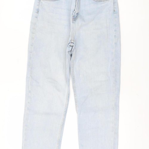 Denim Co. Women's Blue Straight Jeans 12 Regular Fit
