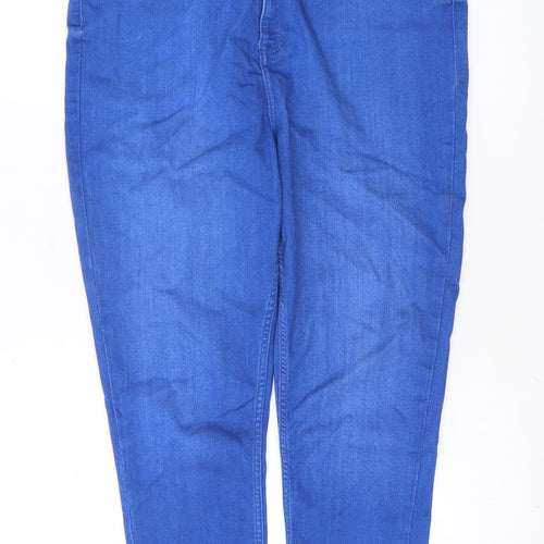 F&F Women's Blue Regular Fit Jeans XL