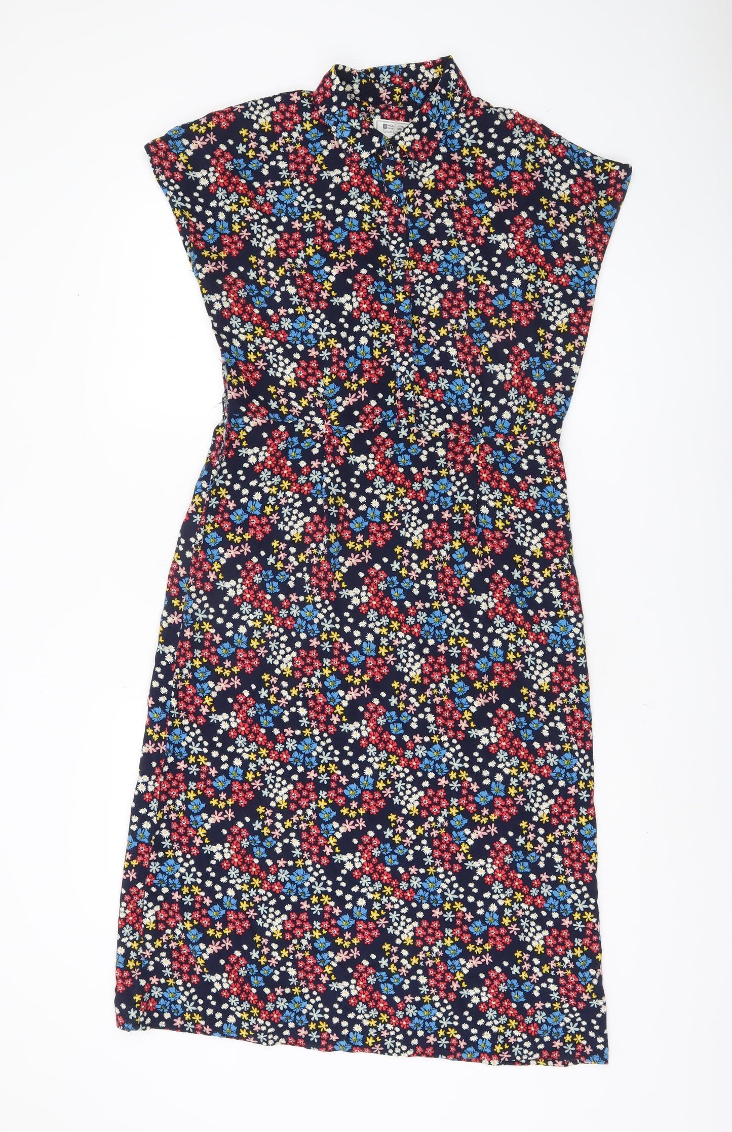 Mountain Warehouse Women's Floral Dress, UK 8, Multicoloured