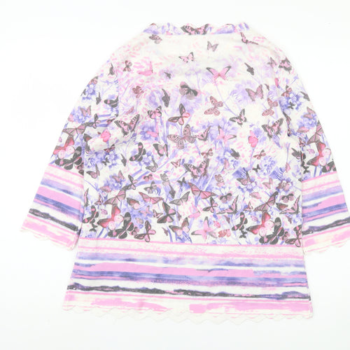 Mona Women's Multicoloured Pullover Jumper Size 16