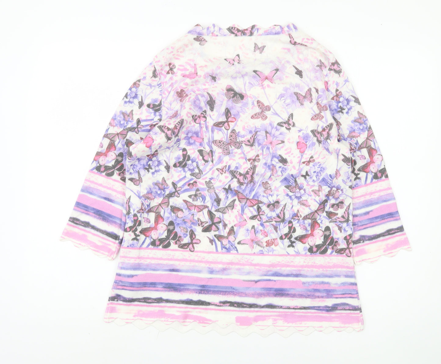 Mona Women's Multicoloured Pullover Jumper Size 16