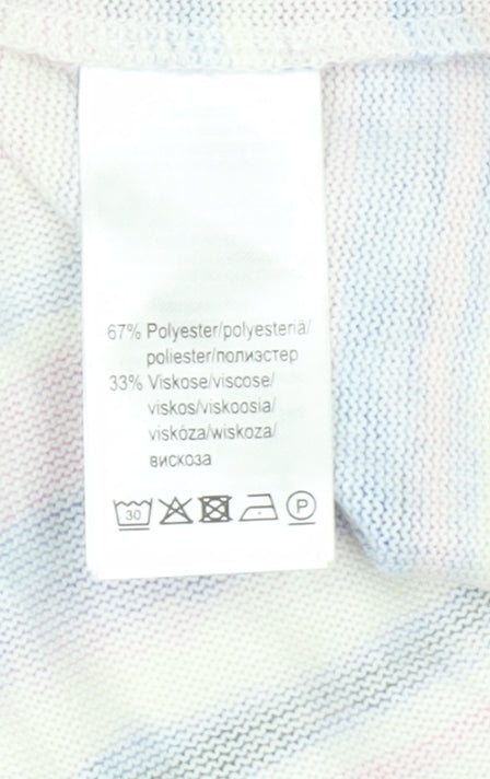 Mona Women's Multicoloured Pullover Jumper Size 16