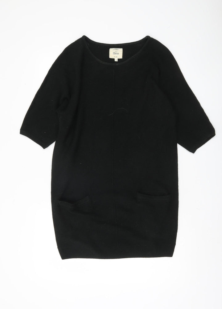 New Look Women's Black Tunic Jumper Size 12