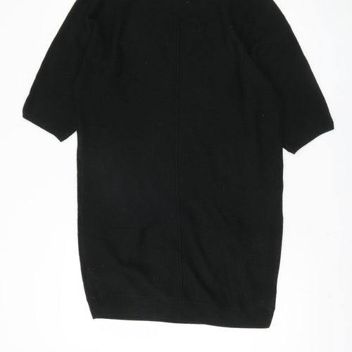 New Look Women's Black Tunic Jumper Size 12