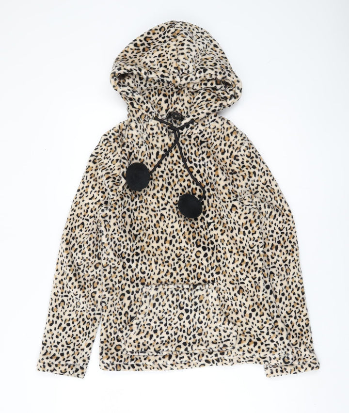 Lipsy Women's Multicoloured Animal Print Hoodie S