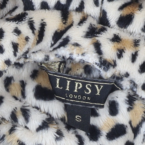 Lipsy Women's Multicoloured Animal Print Hoodie S