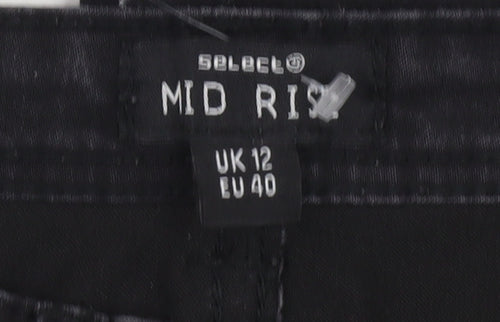 Select Women's Black Mid Rise Jeans Size 12